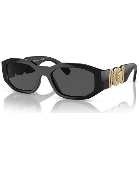 black and silver versace sunglasses|versace unisex sunglasses.